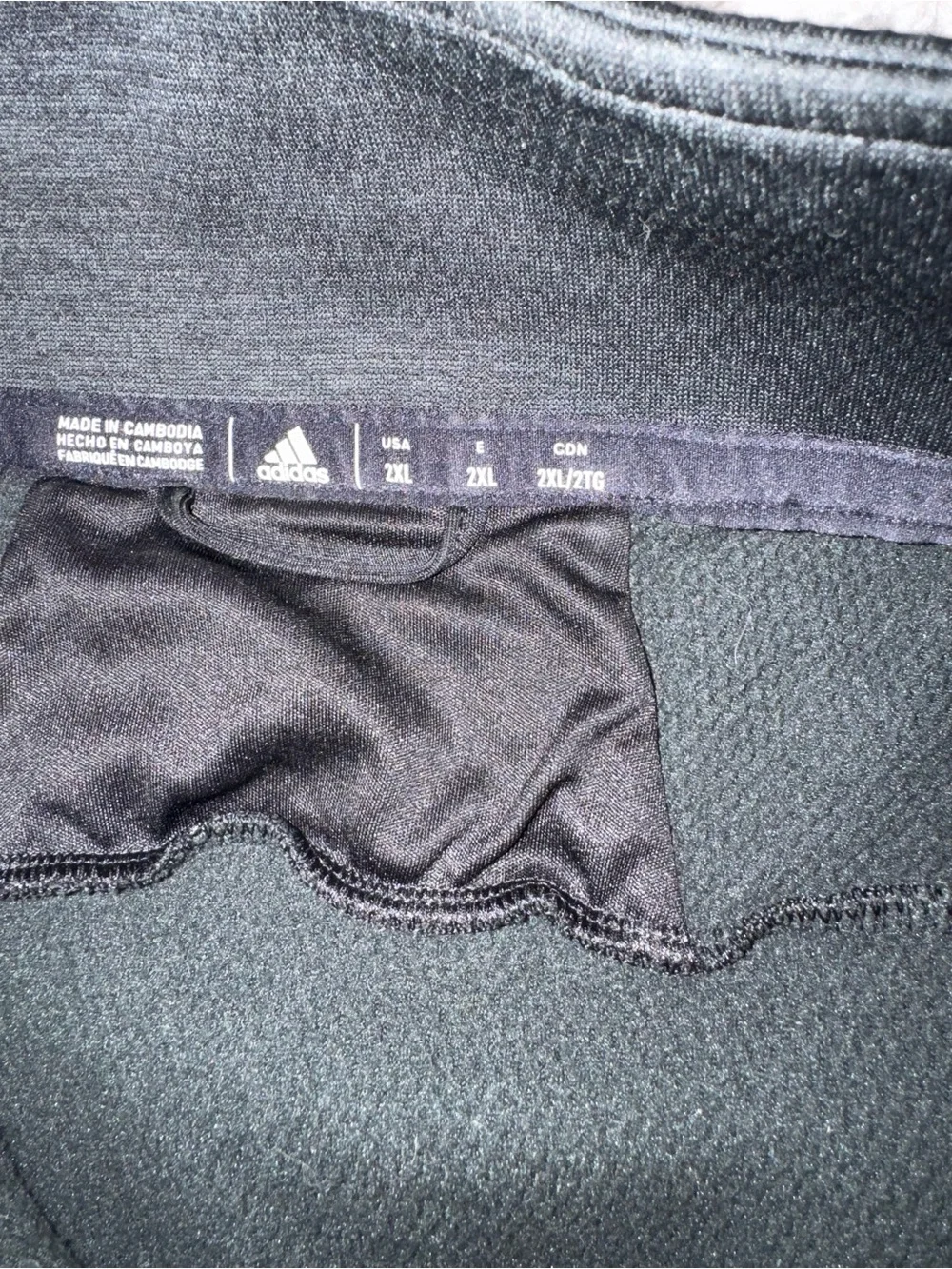 adidas Black Athletic Quarter-Zip Top